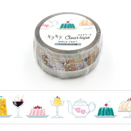 World Craft - PET tape, Jelly, silver foil, front