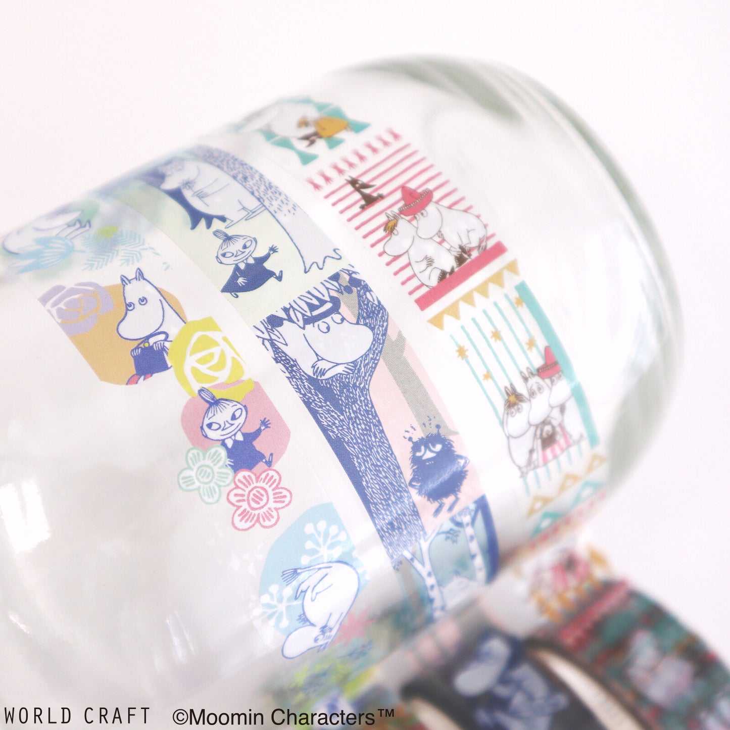 Ceramic mug with Moomin character design on a white background