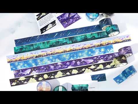 BGM Washi Tape Sky Stars
